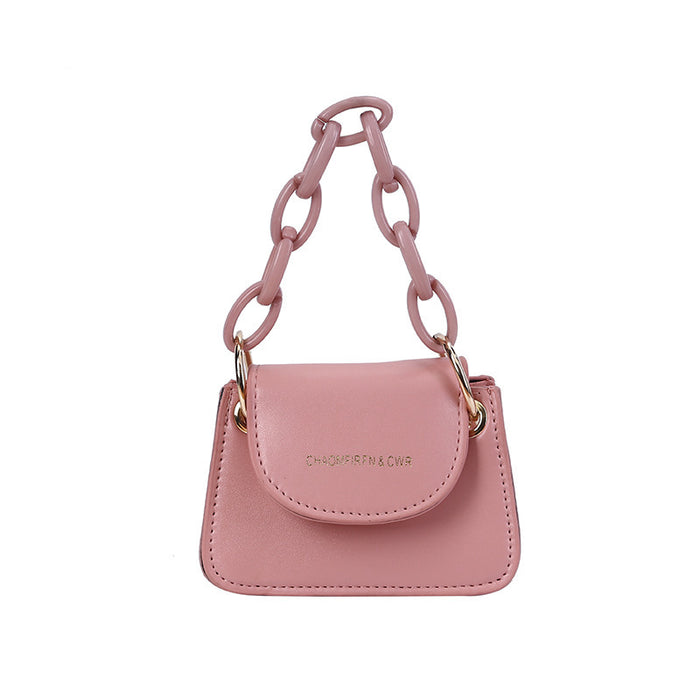 Wholesale PU Acrylic Chain Messenger Bag JDC-SD-SYuan018