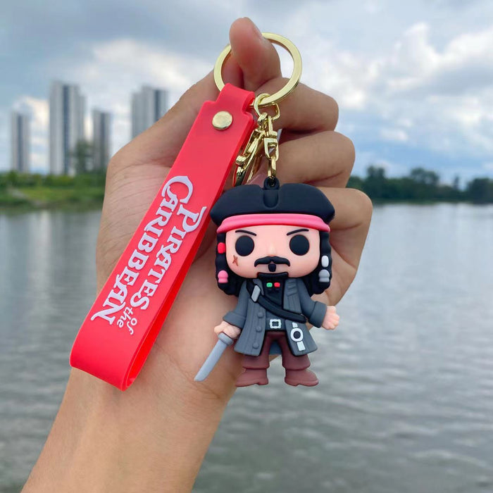 Wholesale PVC Doll Keychain JDC-KC-YiS006