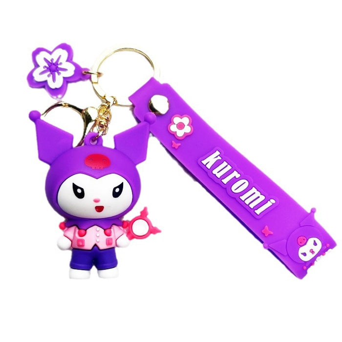 Wholesale Cartoon Doll PVC Keychain JDC-KC-ChuC025