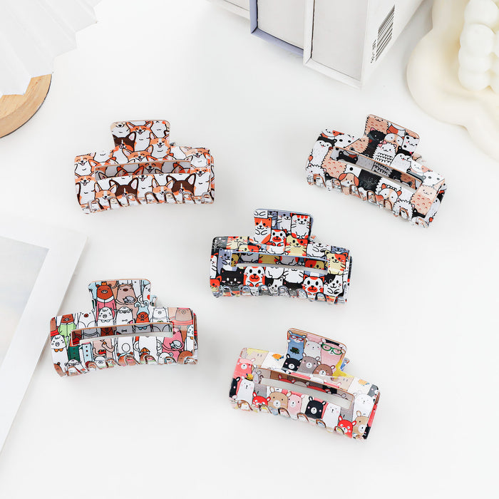 Wholesale Cartoon Animal Jewelry Headwear Grabber Hairpin Cartoon