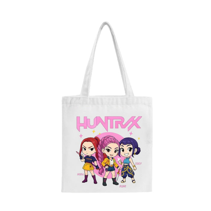 Wholesale KPOP cartoon character printed canvas shoulder bag