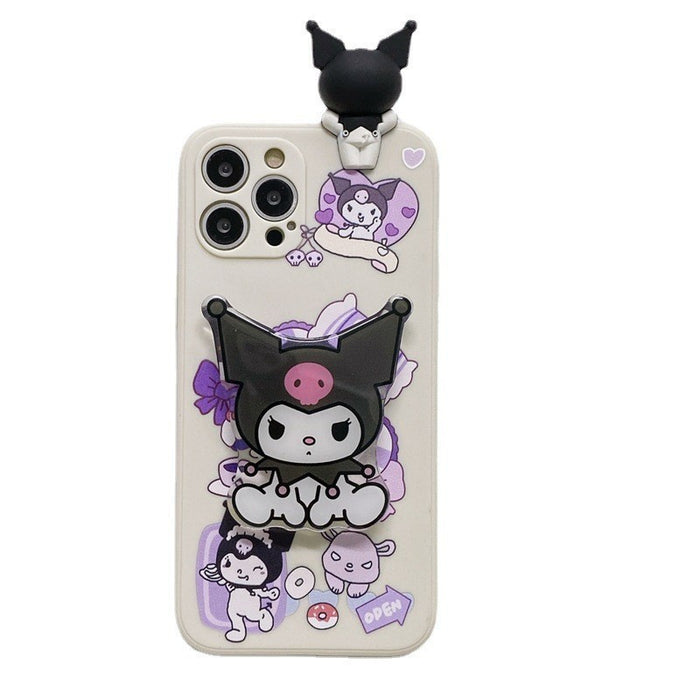 Wholesale Doll Silicone Cartoon Phone Case (S) JDC-PC-Longt007