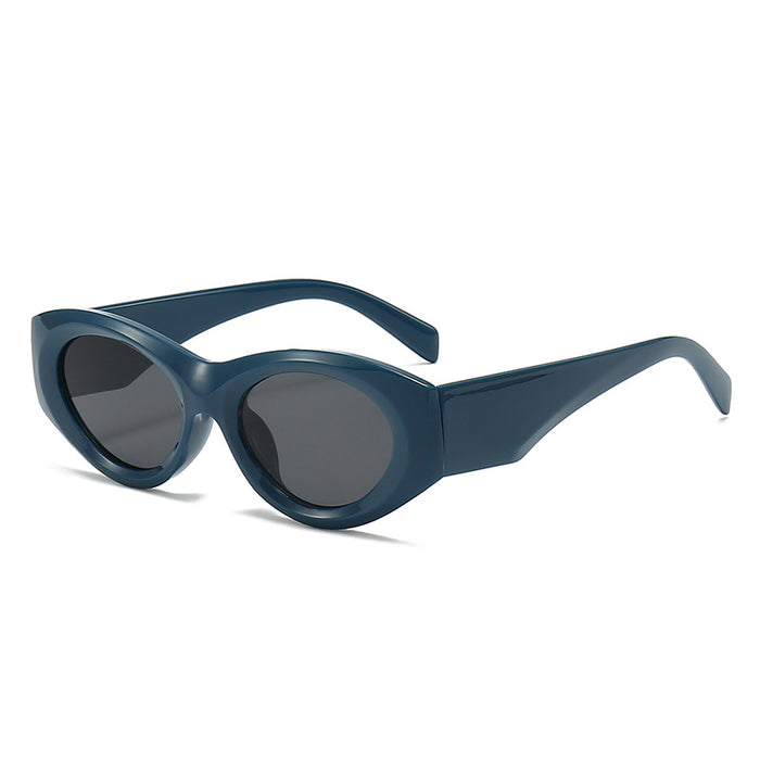 Wholesale Retro triangle cat eye sunglasses, sunglasses, internet famous fashion sunglasses