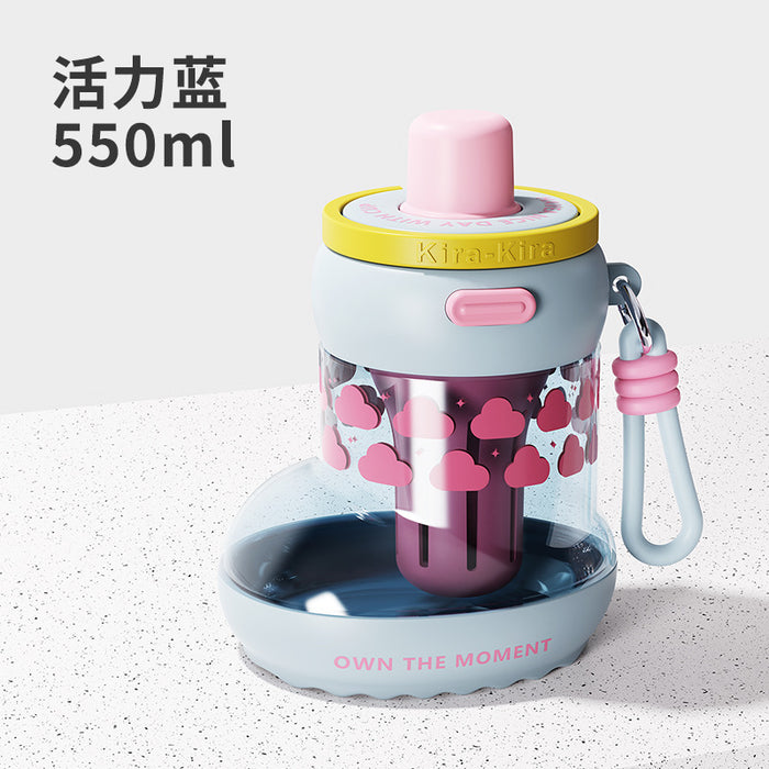 Wholesale Plastic large-capacity straw belly cup