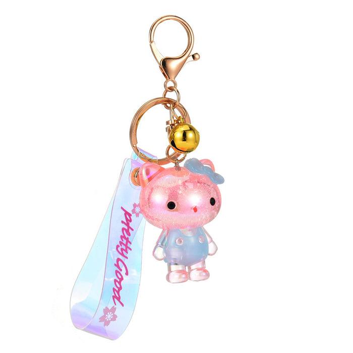 Wholesale Acrylic Cartoon Doll Keychain JDC-KC-WoA034