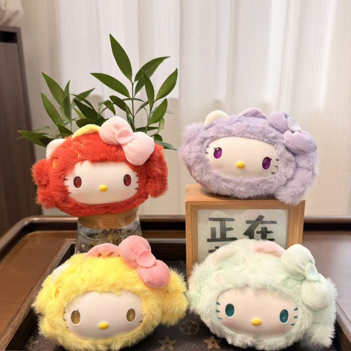 Wholesale Koi series vinyl plush doll keychain