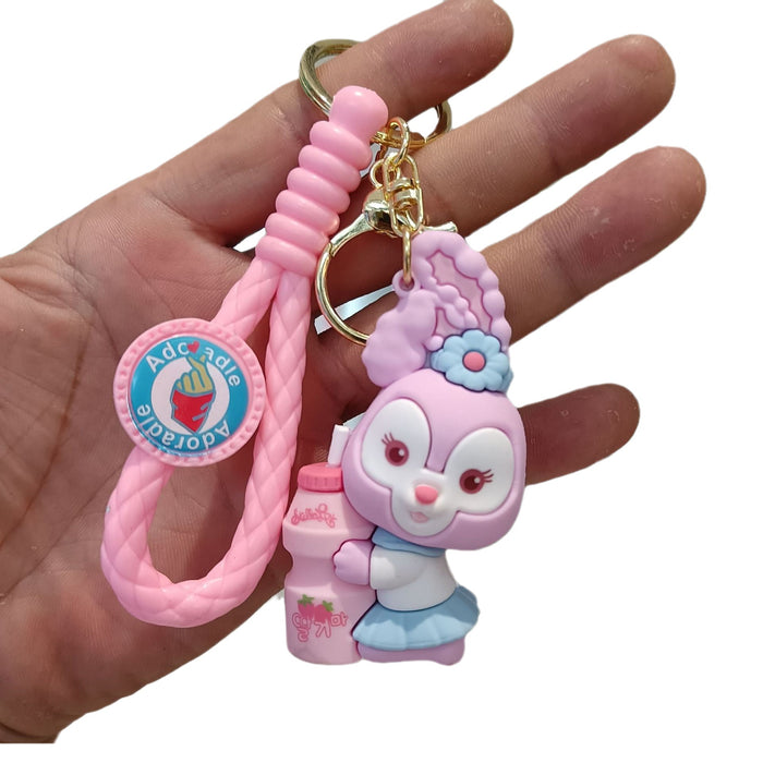 Wholesale Cute Cartoon Student PVC Keychains JDC-KC-YiChang017