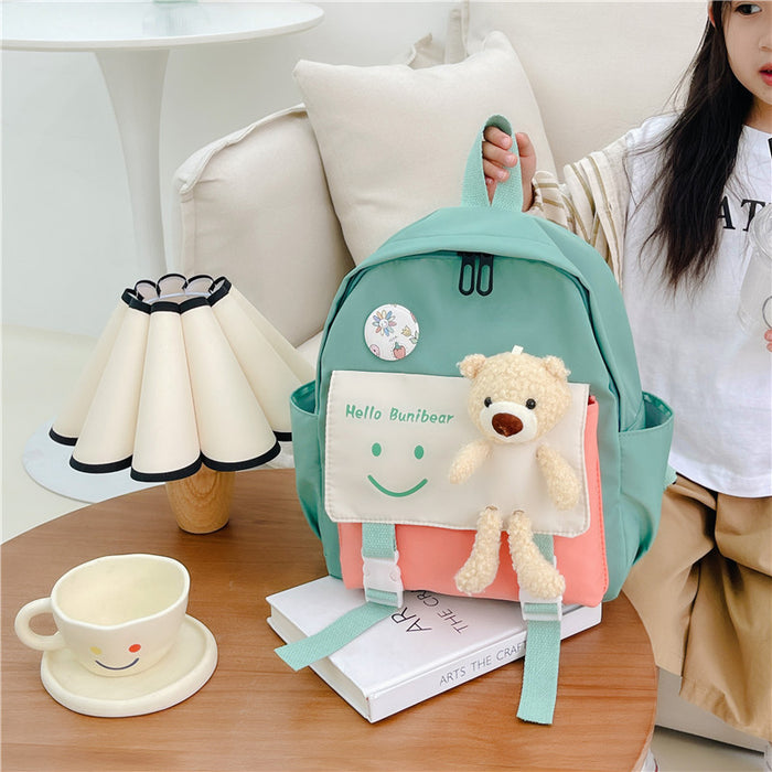 Wholesale Canvas Children's Stylish Small Backpack JDC-BP-YuanDuo024