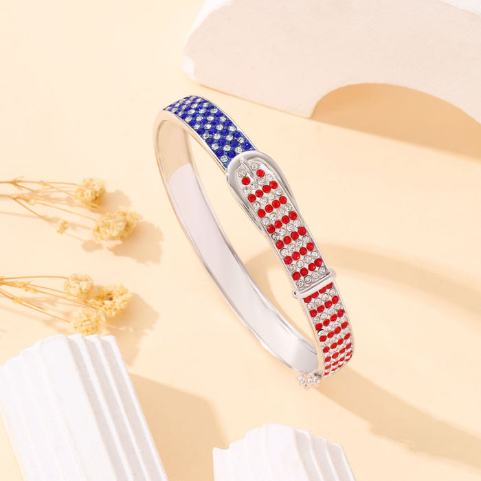 Wholesale Colorful Bracelet Fashion Diamond Inlay Versatile Light Luxury Hand Accessories Wholesale