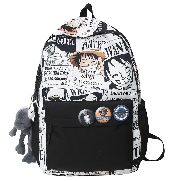 Wholesale Cartoon Prints Nylon Backpack (F) JDC-BP-Likuan002