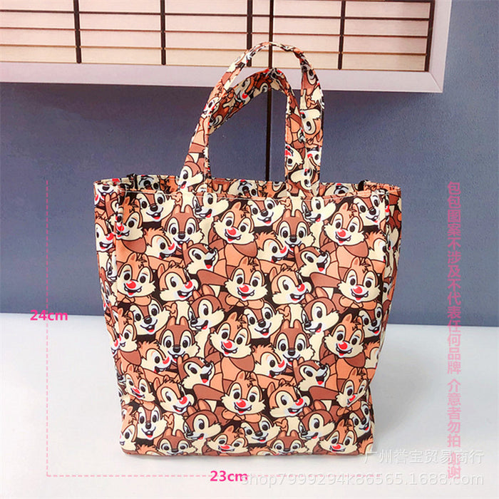 Wholesale Cartoon Print Oxford Cloth Tote Bag JDC-HB-YuB001