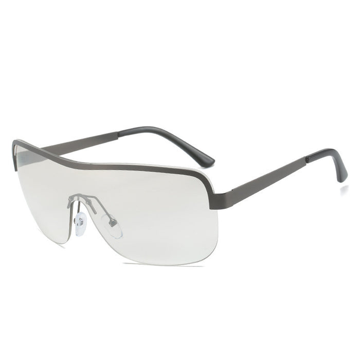 Wholesale Half frame sunglasses riding windproof integrated sunshade glasses