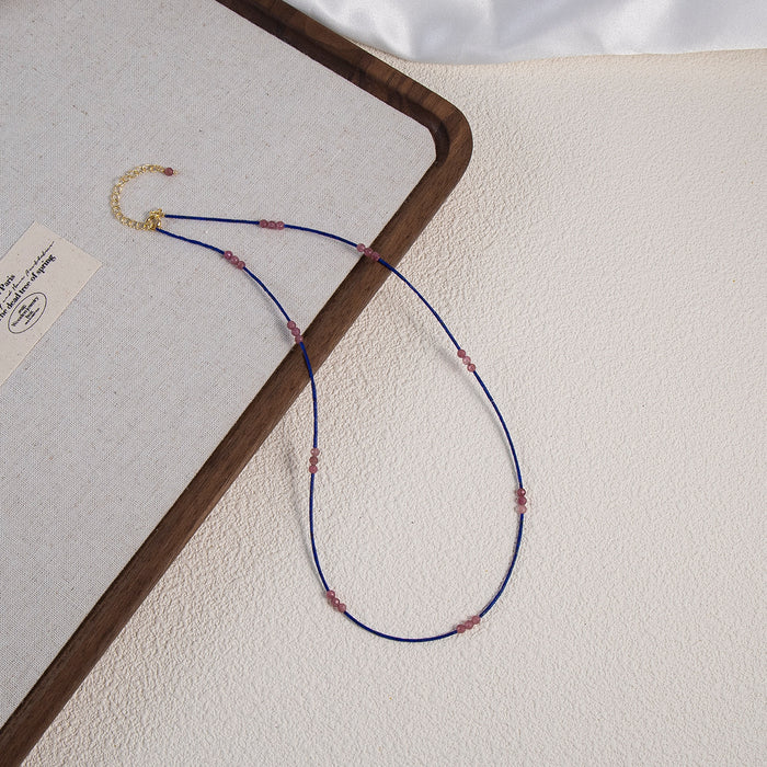 Wholesale Necklace, agate chain, high-end clavicle chain