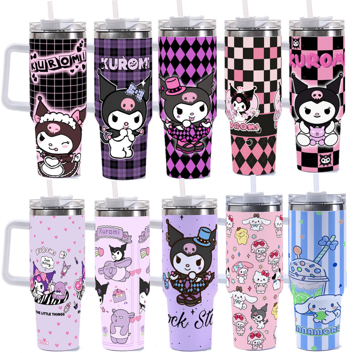 Wholesale 40oz Car Cup  Cartoon Stainless Steel  ice bullies cup Tumbler Thermos Cup