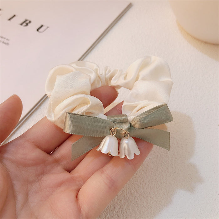 Wholesale Hair Ring Bow Hair Rope Hair Accessories High-grade Featured Hair Rope