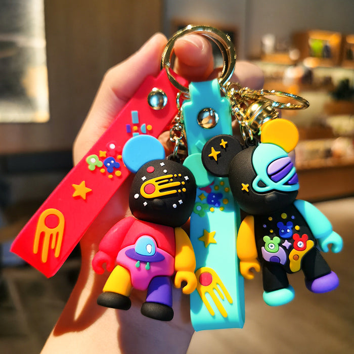 Wholesale Cartoon Doll 3D Rubber Keychain JDC-KC-Tingm058