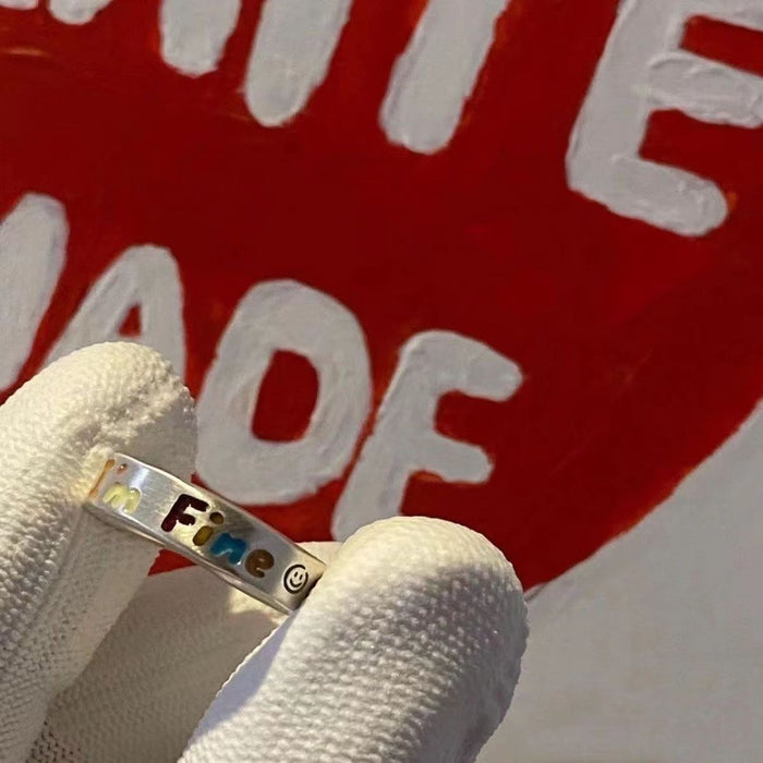 Wholesale Ring to ring, niche design, simple and versatile, fashionable and personalized