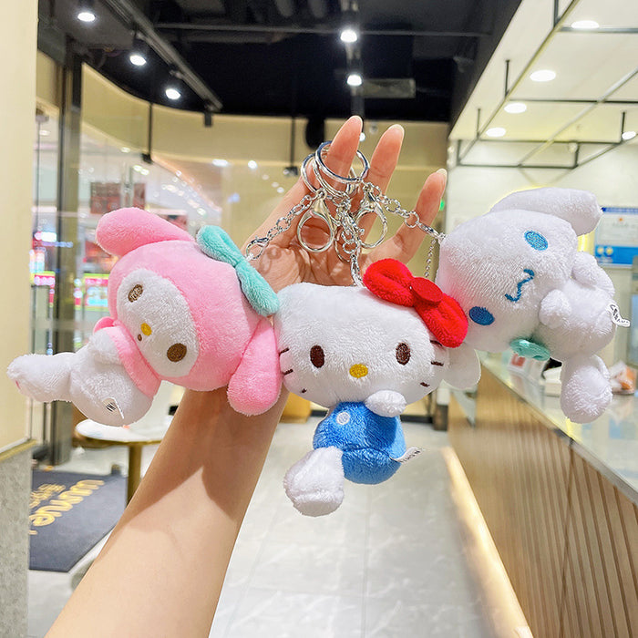 Wholesale Cute doll plush pendant dollkeychain plush toy