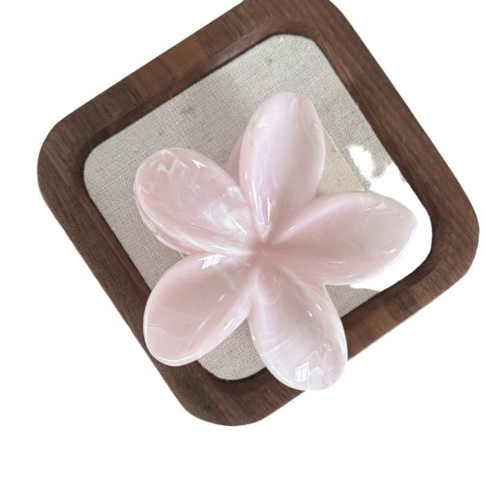 Wholesale Spotted Flower Grab Clip Back of Head Hair Shark Clip Hair Accessories