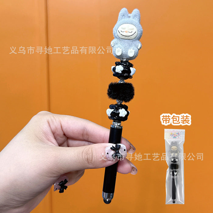 Wholesale DIY Cute Beaded Pen for Mobile Phones and Tablets Touch Screen Gel Ballpoint Pen
