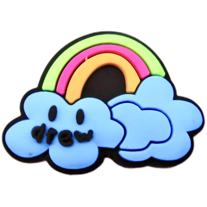 Wholesale Theme cartoon hole shoes, flower shoe buckles, DIY detachable shoe decoration accessories, PVC soft rubber in stock