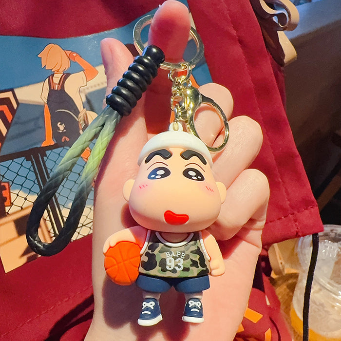 Wholesale Cartoon Doll PVC Keychain JDC-KC-JinG011