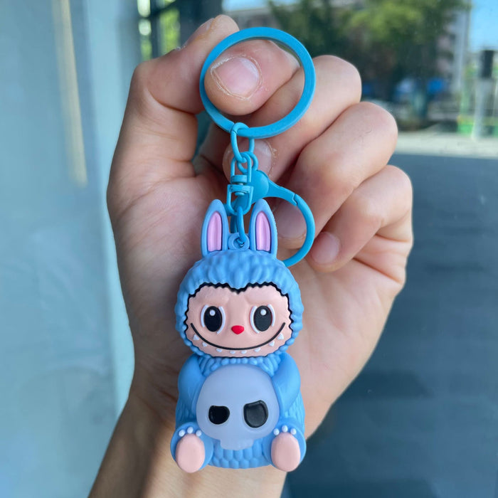 Wholesale Luminous night light keychain pendant, car bag hanging decoration, claw machine, small gift wholesale