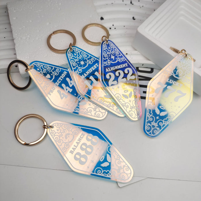 Wholesale Acrylic Diamond Keychain JDC-KC-JiaYi001