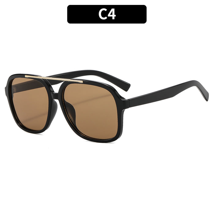 Wholesale Retro Square Pilot Sunglasses for Women - UV400 Fashion Sunwear for Outings
