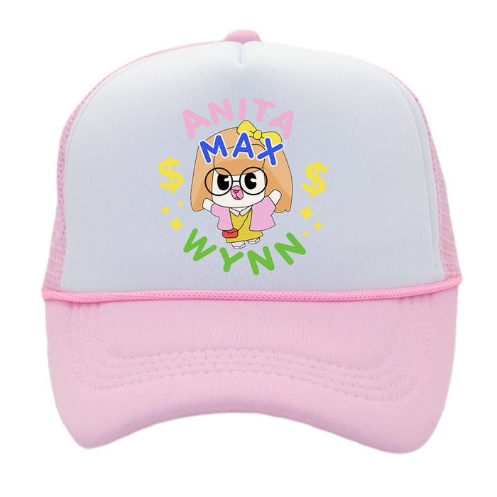 Wholesale Mesh Polyester Cartoon Sponge Net Cap Baseball Cap JDC-FH-PNi020