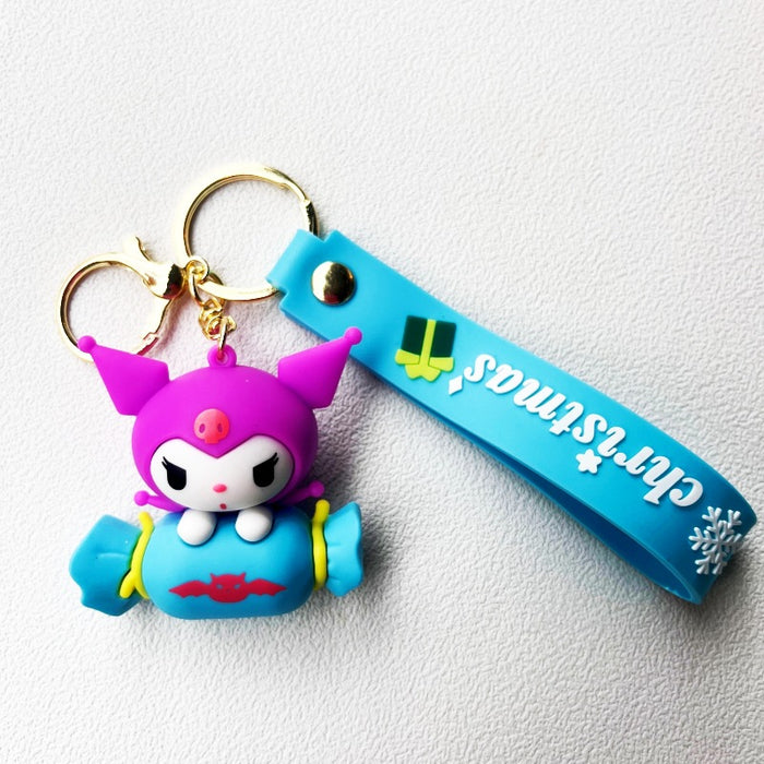 Wholesale PVC Cartoon Doll Keychain JDC-KC-WuYi214