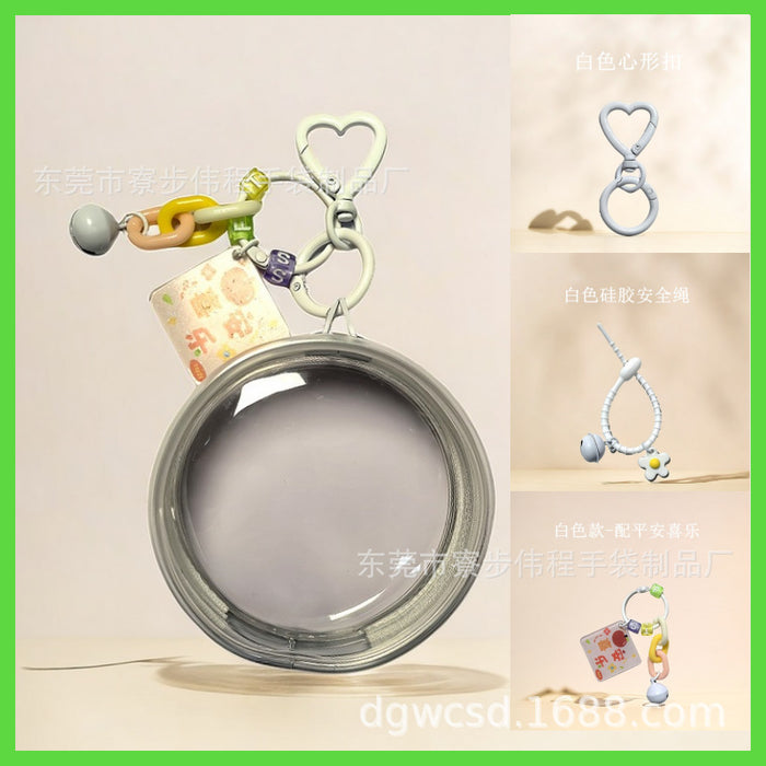 Wholesale The display bag PVC transparent bag badge storage bag