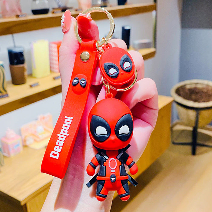 Wholesale PVC cute cartoon key chain (F) JDC-KC-Manm097