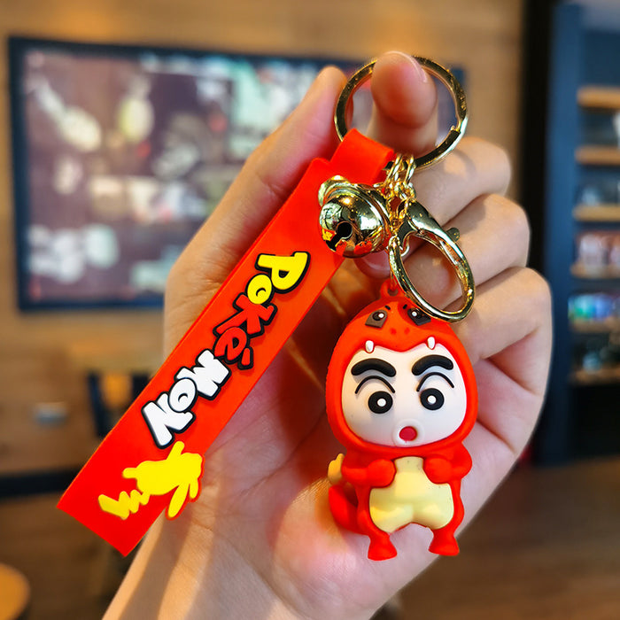 Wholesale PVC Cartoon Doll Keychain JDC-KC-Yid011