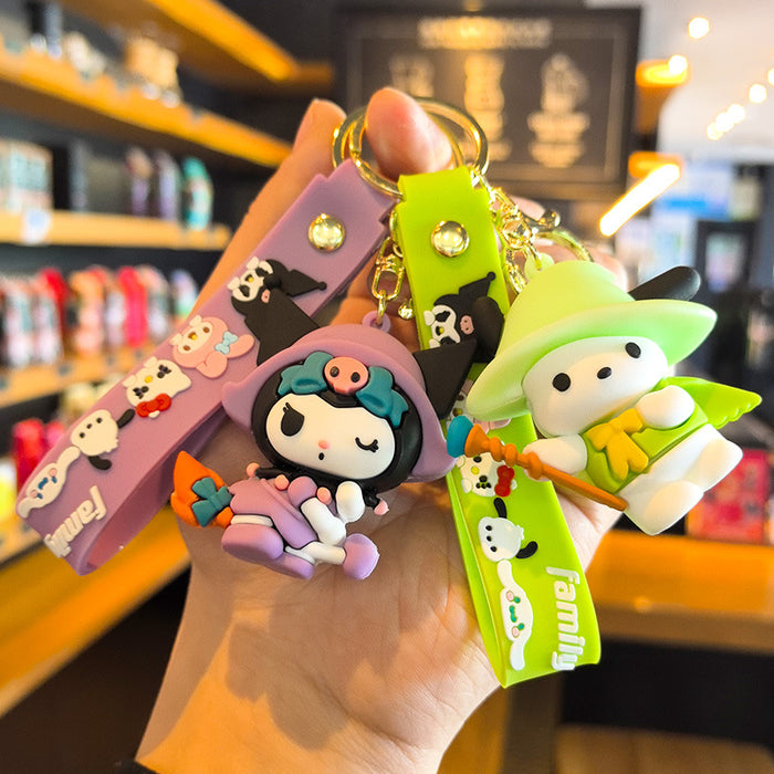 Wholesale Magic Cute Doll Pendant Schoolbag Keyring