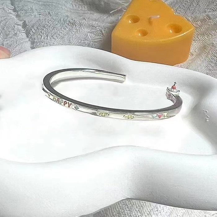 Wholesale Little Bear Party Bracelet Fashion Style Versatile Cute Cartoon Advanced Design Jewelry