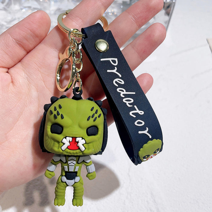 Wholesale Cartoon Silicone Doll Keychain JDC-KC-QiChao052