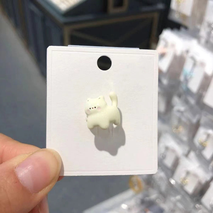 Wholesale Cartoon handmade ear clip, personalized and versatile, no ear hole ear bone clip