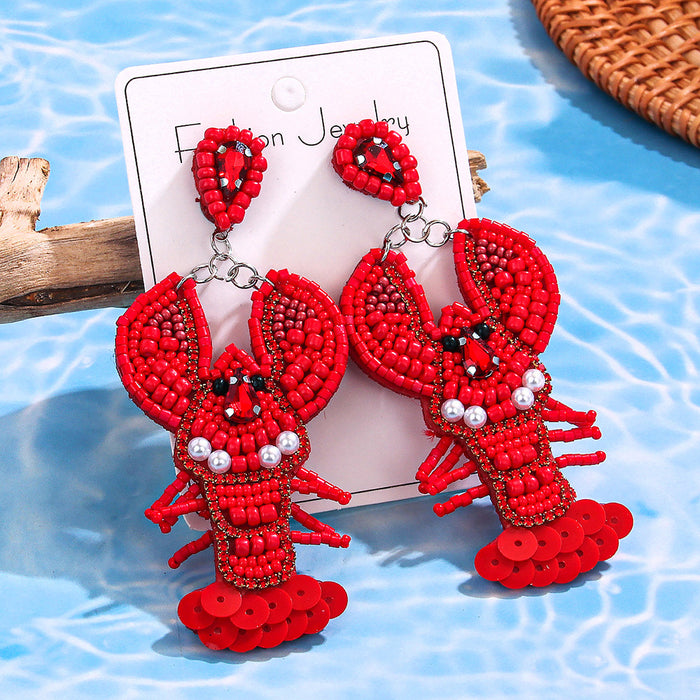 Wholesale animal beaded earrings