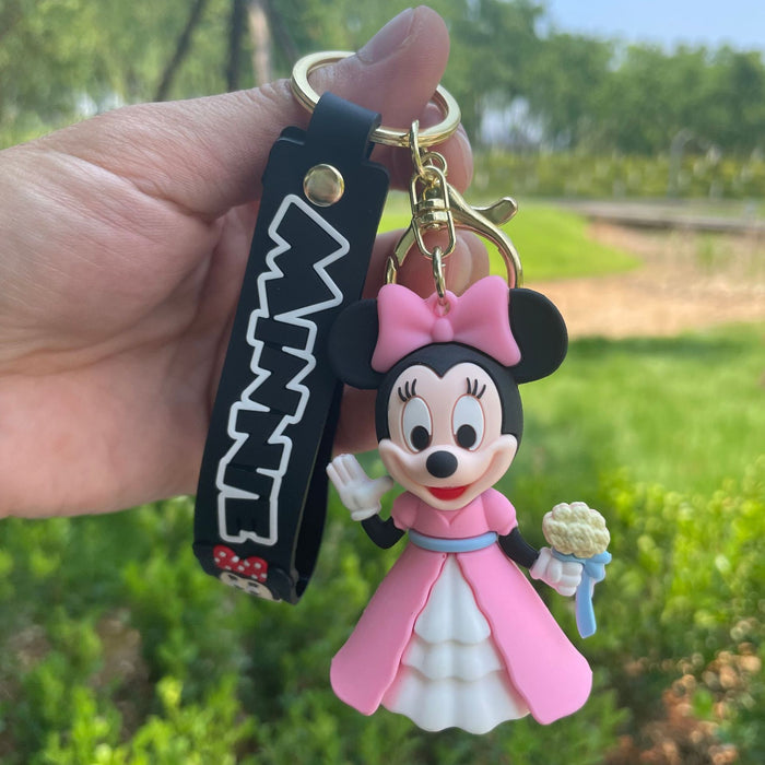 Wholesale Cartoon couple keychains small gifts wholesale