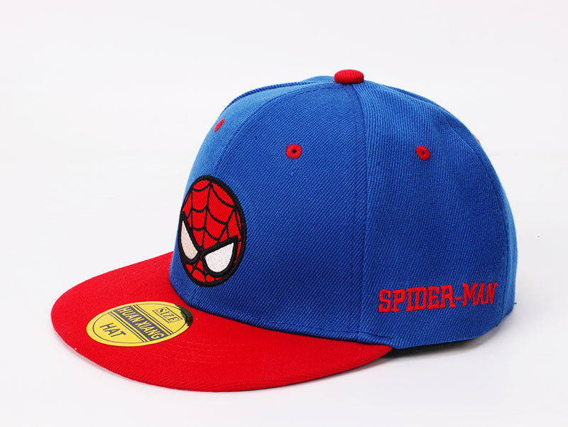 Wholesale Royal Blue Kids Baseball Cap Unisex Adjustable Wide Brim Cartoon Hat Chic Summer Hip Hop Everyday Style