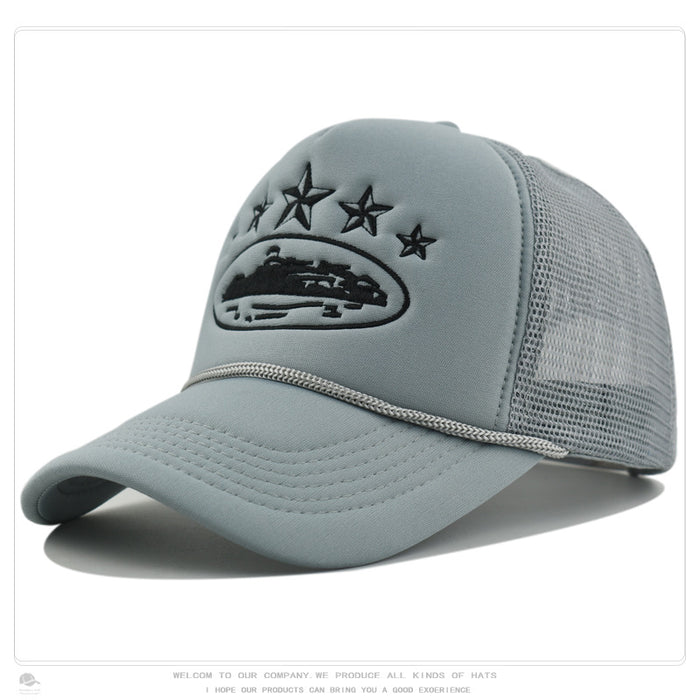 Wholesale Trucker hat summer embroidery visor baseball cap peaked hat