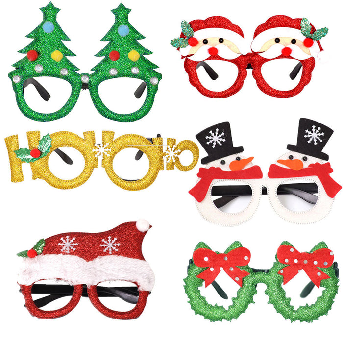 Wholesale Christmas Children Plastic Glasses JDC-SG-ZHHAO002