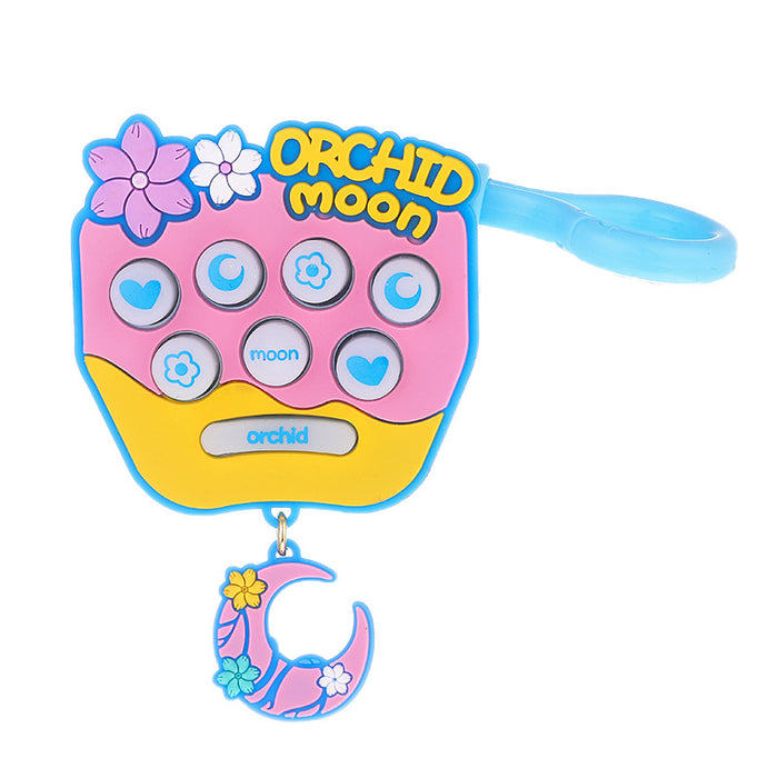 Descompresión portuaria Handheld Cherry Blossom Gopher Machine Keychain JDC-KC-SHUOT012