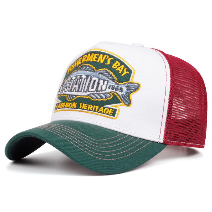 Wholesale Cap Spring and Summer Breathable Mesh Baseball Cap Outdoor Transport