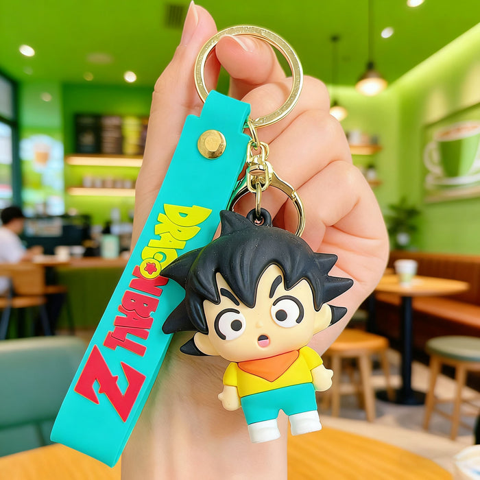Wholesale Cartoon Keychain Silicone PVC Bag Charm Gift Accessory