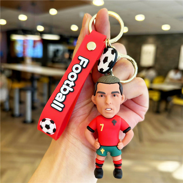 Wholesale Cartoon Dolls Silicone Keychain JDC-KC-ShiX006
