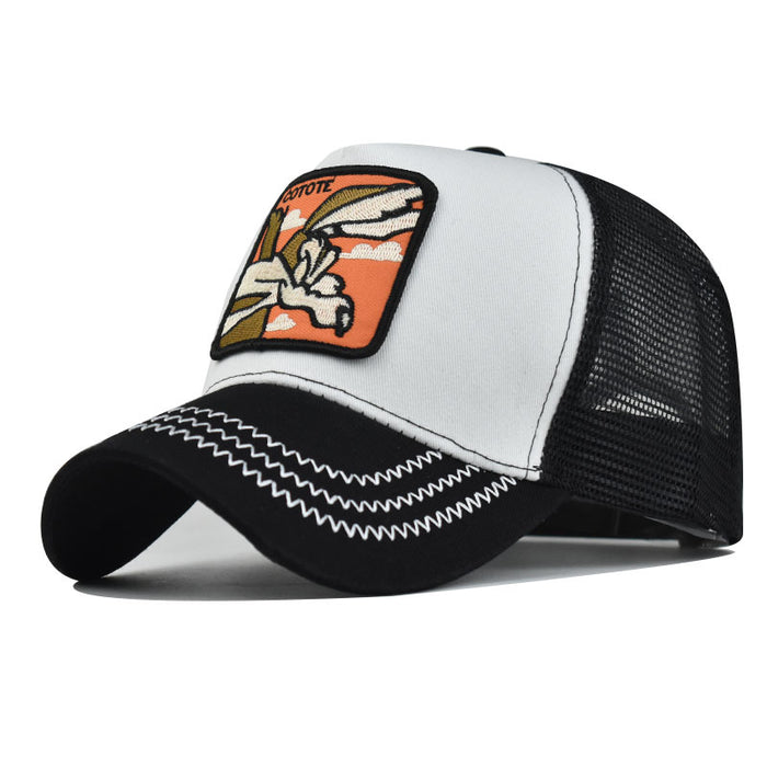 Wholesale Animal Embroidered Mesh Baseball Cap JDC-FH-ErXu002