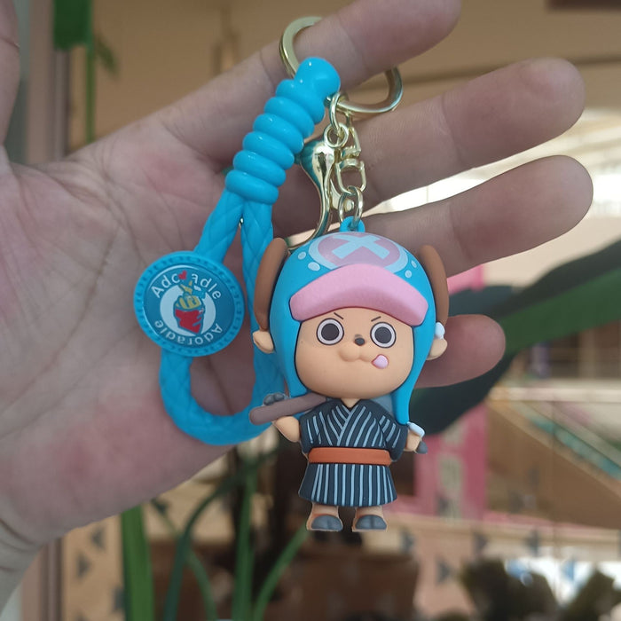 Wholesale Silicone Cartoon Doll Keychain JDC-KC-YiChang009