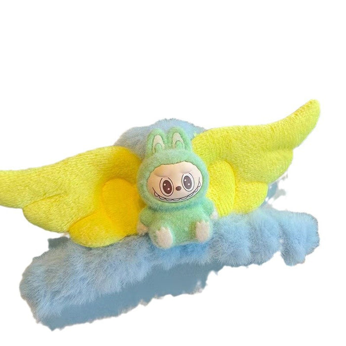 Wholesale Cartoon Cute Plush Clip Little Girl's Hair Shark Clip Hairpin Headwear